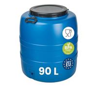 Garronda Fût Alimentaire 90L Plastique HDPE Tonneau Baril pour Eau GD-0186