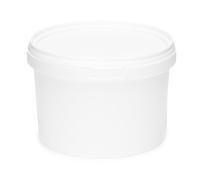 Garronda Petit Seau avec Couvercle 0,5L sans Anse 20 Pièces Blanc GD-0071