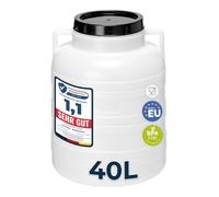 Garronda Réservoir d'eau de 40 litres Baril Alimentaire Bidon Eau GD-0078