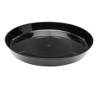 Garronda Soucoupes pour Pots Horticulture Ronds GD-0026 (Noir, ⌀ 27cm H 3,2cm)