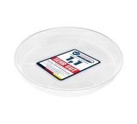Garronda Soucoupes pour Pots Horticulture Ronds GD-0026 (Transparent, ⌀ 27cm H=3,2cm)