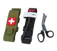 Garrot De Premiers Secours À Une Main En Aluminium,Fournitures S À Rotation,Outil De Sauvetage Et De Survie D'urgence,Dernière Opération - Type New Green Set
