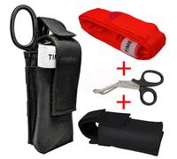 Garrot De Premiers Secours À Une Main En Aluminium,Fournitures S À Rotation,Outil De Sauvetage Et De Survie D'urgence,Dernière Opération - Type Orange Full Set