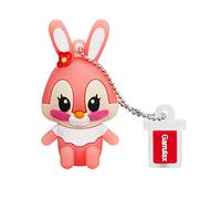 Garrulax Clé USB, Chiavette USB 8 Go / 16 Go / 32 Go Premium Imperméable Mignonne Animal en Silicone à Haute Vitesse USB 2.0 Données, Unité de Mémoire Flash Stylo Disque Clé USB (64 Go, Lapin)