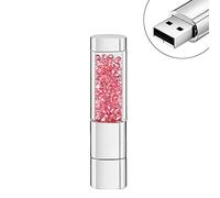 Garrulax Clé USB, Premium imperméable clé USB2.0, 16 Go / 32Go Cles USB Lovely Style Diamant Stockage de données Haute Vitesse Mémoire Stick Pendrive
