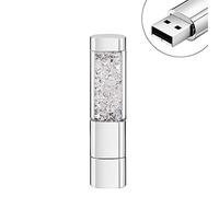 GARRULAX Clé USB, Premium imperméable clé USB2.0, 16 Go / 32Go Cles USB Lovely Style Diamant Stockage de données Haute Vitesse Mémoire Stick Pendrive
