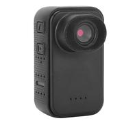 Garsent 1080p Mini Caméra Corporelle, Catégorie du Corps d'action Portable, Carrosserie de Taille du Pouce Caméra Usée, Monture de Caméscope Portable n'importe où pour la sécurité, Le (Black)