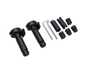 Garsent 2 Pièces Rétroviseurs de Vélo Rétroviseurs de Vélo Pliables Réglables à 360 ° pour Vélos de Montagne de Route, d'extrémité de Guidon en Acrylique Haute dureté pour les Déplacements