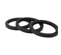 Garsent 3 Pièces Joint de Culasse de Groupe de Machine à café adapté pour Astoria 57mm Bague d'étanchéité en Silicone Anti-fuite Installation Facile Remplacer le Joint de Tête d'infusion