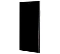 Garsent 6,7 Pouces AMOLED Original pour S22 Ultra 5G, OLED LCD Écran Tactile Numériseur Assemblée S22ultra 5G SM S908U SM S908U1 SM G908A SM S908W, 3088 X 1440px (Noir électrique)