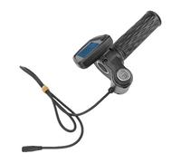 Garsent Accélérateur intégré avec écran LCD de Remplacement 48 V pour Tuttio Soleil 01 Kugoo Wish 01, Compteur de Vitesse, Poignée d'Accélérateur avec Temps Réel