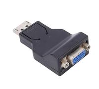 Garsent Adaptateur DisplayPort vers VGA, Résolution 1920 X 1200 avec Mécanisme de Verrouillage pour Ordinateur de Bureau, Ordinateur Portable, Projecteur
