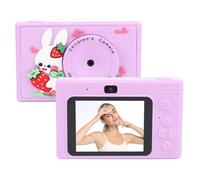 Garsent Appareil Photo pour Enfants, Appareil Photo Numérique avec écran 2,4 Pouces, Caméras Numériques HD Point et Tirez avec 48 MP avec des Filtres Multiples, Jeux, MP3, 1080p Double (Purple)
