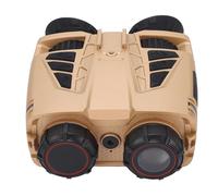 Garsent Binoculaires de Vision Nocturne 4K, 8X Zoom Numérique Optique et 16x, Gamme Infrarouge de 800m, Batterie Rechargeable de 3000mAh, pour la Randonnée et la sécurité en Camping (Yellow)