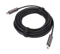 Garsent Câble HDMI à Fibre Optique HD de 10 M, Câble HDMI Unidirectionnel Ultra-Rapide 48 Gbit/s, Compatible 8K 60 Hz, 4K 240 Hz HDR, EARC, HDCP 2.2 3D pour Ordinateur Portable,