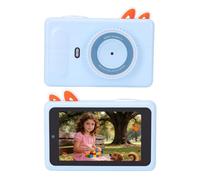 Garsent Caméra AI pour Enfants pour Garçons et Filles, Caméra Vidéo Numérique d'apprentissage AI avec Reconnaissance D'objets, Wi-FI 2,4 GHz, écran Tactile LCD, Prise en Charge jusqu'à (Bleu Clair)