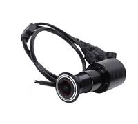 Garsent Caméra de la Visionneuse de Porte de L'objectif de 1,66 Mm, Caméra de Trou D'œil de Porte avec Détection de Mouvement, Accès à Distance WiFi et Conversation à 2 Voies,