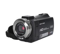 Garsent Caméra Vidéo pour Vlogging, Caméscope Full HD 1080P, Zoom Numérique 30MP 16X, écran Rotatif TFT 3,0 Pouces, avec Lumière D'appoint et Port USB, Capturez des Moments Merveilleux