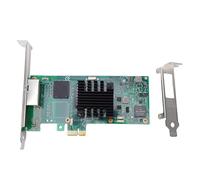 Garsent Carte Réseau Gigabit PCIe Double Port, Adaptateur Ethernet PCI Express 2.1 X1 avec Chipset 350AM4, pour équipement de Industrielle de Bureau de Serveur