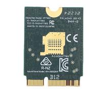 Garsent Carte WiFi 6E Wireless, M.2 NGFF Bluetooth 5.2, TRI Band 2,4 GHz 5GHz 6GHz Adaptateur de Réseau Inclut L'antenne 8DBI, la Latence Ultra Faible, Le Support avec 10 11 11