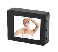 Garsent Écran de Selfie sans Fil, écran de Selfie de L'appareil Photo, Téléphone Magnétique Vlog Selfie Monitor Screen with Remote Controller, Téléphone Back Camera pour Selfie Vlog (Black)