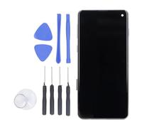 Garsent Écran TFT pour S10, écran de Remplacement avec Cadre pour S10, 6,05 Pouces, écran Tactile LCD avec Outils de Réparation, testé Avant Expédition (Black)