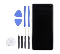 Garsent Écran TFT pour S10, écran de Remplacement avec Cadre pour S10, 6,05 Pouces, écran Tactile LCD avec Outils de Réparation, testé Avant Expédition (Silver)