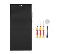 Garsent Écran TFT pour S22 Ultra, Noir TFT LCD de Remplacement, écran Tactile, Numériseur avec Cadre pour S22 Ultra S908U S908W, Kits D'outils de Réparation
