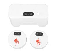 Garsent Ensemble de chasse d'eau automatique avec mécanisme électrique, installation et remplacement pratiques avec 2 capteurs, chasse d'eau automatique étanche pour toilettes et économie d'eau