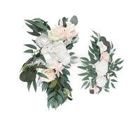 Garsent Ensemble de Fleurs Artificielles pour Arc de Mariage, Kit de Fleurs Réalistes pour Décoration de Fond de Réception, adapté pour la Cérémonie de Mariage, Jardin, Banquet, Décoration Florale,