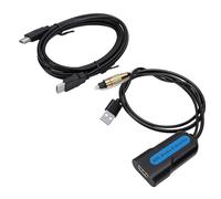Garsent Extracteur Audio HDMI ARC, Convertisseur Audio Optique Numérique avec 5.1 Dolby DTS, Adaptateur de Son ARC Compact pour Téléviseur vers Haut-parleur et Casque