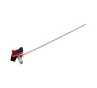 Garsent Guide de Scie Circulaire de 24 Pouces avec Boucle de Taille, Pied à Coulisse de Positionnement Réglable en Acier Inoxydable pour la Coupe du Bois, Guide de Rouleaux de Déchirure Précis pour