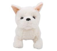 Garsent Jouet de Chien en Peluche électrique de Simulation, Peluche Sûre pour Bébés, Enfants, Formation Linguistique, Développement Sensoriel, de Noël (Chihuahua)