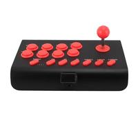Garsent Joystick de Combat, Contrôleur de Jeu de Bluetooth sans Fil avec Programmation Turbo Macro, Clavier de Jeu de pour iOS, pour Android, PC, pour pour