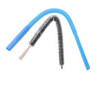 Garsent Kit de Nettoyage amélioré pour Grille d'aération de Sèche-linge, Brosse Flexible à Haute efficacité avec Tuyau d'aspiration Pliable pour Enlever la Poussière de Peluches, les Débris et les