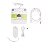 Garsent Lecteur CD de Voiture Portable alimenté par USB avec Entrée AUX | Lecteur CD Externe pour Véhicule, Support CD-R et CD-RW, Lecture MP3 WMA WAV, Câble sound AUX 3,5 Mm, Télécommande Incluse