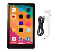 Garsent Lecteur MP4 avec Bluetooth 5.0 et WiFi, Lecteur de Musique HiFi avec écran Tactile de 4 Pouces, Prise en Charge de la Radio E Book pour Android 8.1, Multimédia Portable