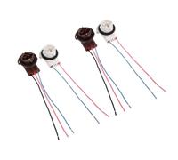 Garsent Lot de 4 Adaptateurs de Prise de Câblage pour Faisceau de Feu Stop Arrière pour Silverado 1500 2500 3500HD Tahoe Venture, Connecteur en Queue de Cochon pré-câblé pour Douille d'ampoule LED
