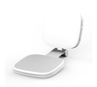 Garsent Lumière de Selfie Magnétique, éclairage à Anneau de Remplissage LED Pliant avec Miroir de Makup, CRI RA 90+, 5 luminosité Réglable, Light Selfie pour Les Selfies, Conférence (White)