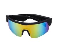 Garsent Lunettes de Soleil Intelligentes, Lunettes de Soleil Sportives, Verres à Vélo Bluetooth IPX4 Bluetooth avec Lentilles Polarisées en Haut-parleurs Musicaux (Colorful)