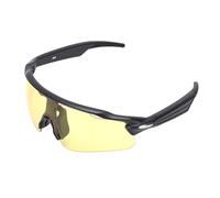 Garsent Lunettes de Sport Intelligentes, Lunettes de Cyclisme Bluetooth, Haut-Parleur Micro intégré, Commande Vocale, de Soleil Musicales Coupe-Vent pour Le Cyclisme, Le Golf, (Black)