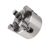 Garsent Mandrin de Tour à Métal Indépendant et Réversible à 4 Mâchoires K72-80 de 3 Pouces, Accessoires de Machine à Tourner avec Force de Préhension Supérieure