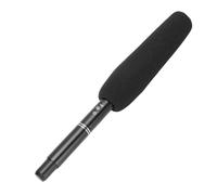 Garsent Microphone D'entrevue du Condenseur, Microphone Interview par Le Condenseur Cardioïde avec Capuchon de Mousse Anti-Vent, Micro sans Fil pour la Caméra DSLR, Téléphone, Caméscopes