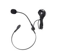 Garsent Microphone Supra-auriculaire, Micro-Casque Speak Out, Flexible et Réglable, Micro-Casque Mains Libres Filaire avec Câble de 1,2 M pour Parler en Public, Enseignement en Classe,