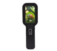 Garsent Microscope pour Enfants, Microscope Portatif avec écran HD de 3 Pouces, Grossissement de 5 à 500X, Loupe électronique pour L'exploration Scientifique éducative de 5 à 12 Ans