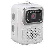 Garsent Mini Camera 1080p HD Recorder Vidéo, Caméscope Numérique de Trousque avec Carte de 64 Go, Affichage HD de 0,96 ", 100 Minutes de Vie de la Batterie, Minuscule Appareil Photo pour (White)