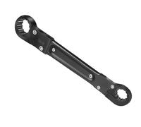 Garsent Outil de Retrait de Butée d'angle - Kit de e Butée d'angle en Acier é avec clé à Tuyau à Double extrémité pour Travaux de Plomberie, Antirouille, Mâchoires Réglables,