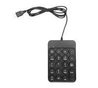 Garsent Pavé Numérique Filaire, Clavier Numérique à 19 Touches avec Base en Caoutchouc, pavé Numérique Ergonomique, Clavier Numérique de comptabilité Financière Portable pour Ordinateur