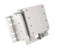 Garsent Plaque de Cric Manuel Réglable de 6 Pouces en Alliage d'aluminium Robuste pour Moteurs Hors-Bord jusqu'à 30 CV avec Levage Manuel Rapide et Finition Anodisée