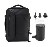 Garsent Sac à Dos D'Ordinateur Portable de Voyage, Sacs à Dos Extra Larges, Sac à Dos de Fuite, Sac D'Ordinateur Portable avec Port de Chargement USB, Sac D'affaires S'adapter à un